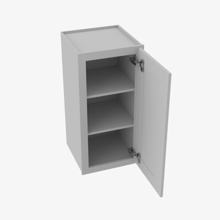 AB-W0930 Single Door 9 Inch Wall Cabinet | Lait Grey Shaker