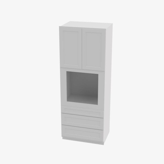 TW-OC3396B 33 Inch Tall Oven Cabinet | Uptown White