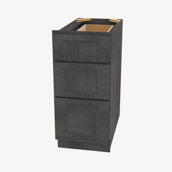 TS-DB15 3 15 Inch 3 Drawer Pack Base Cabinet | Townsquare Grey