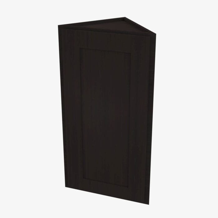 AG-AW42 Single Door 42 Inch Wall Angle Corner Cabinet | Greystone Shaker