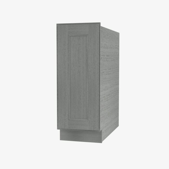 TG-FB09 Full Height Single Door 9 Inch Base Cabinet | Midtown Grey