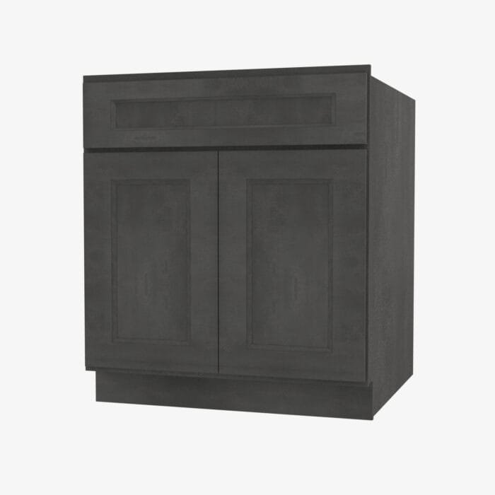 TS-SB42 Double Door 42 Inch Sink Base Cabinet | Townsquare Grey