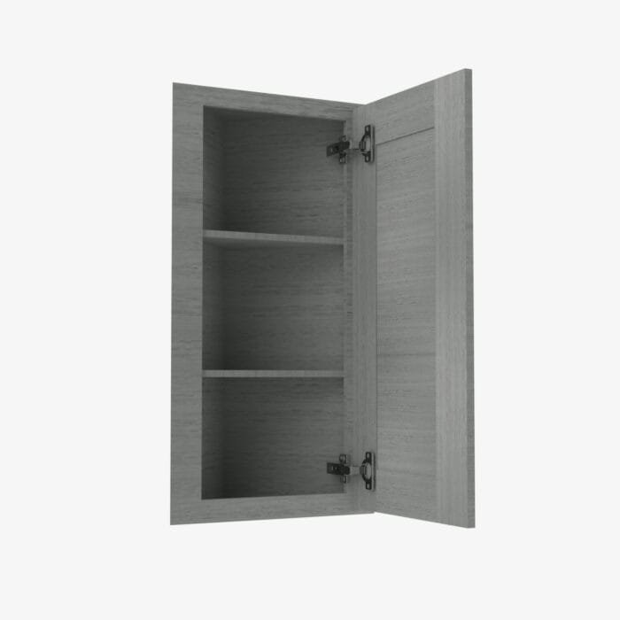 TG-AW36 Single Door 36 Inch Wall Angle Cabinet | Midtown Grey