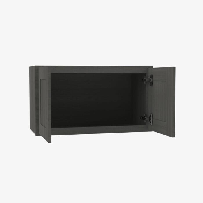 AG-W2424B Double Door 24 Inch Wall Cabinet | Greystone Shaker