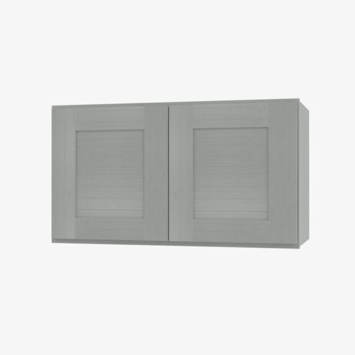 AN-W2424B Double Door 24 Inch Wall Cabinet | Nova Light Grey Shaker