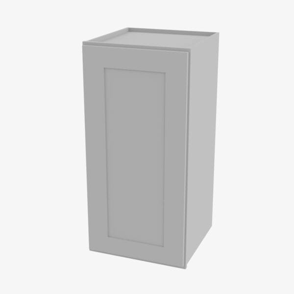 AB-W0942 Single Door 9 Inch Wall Cabinet | Lait Grey Shaker