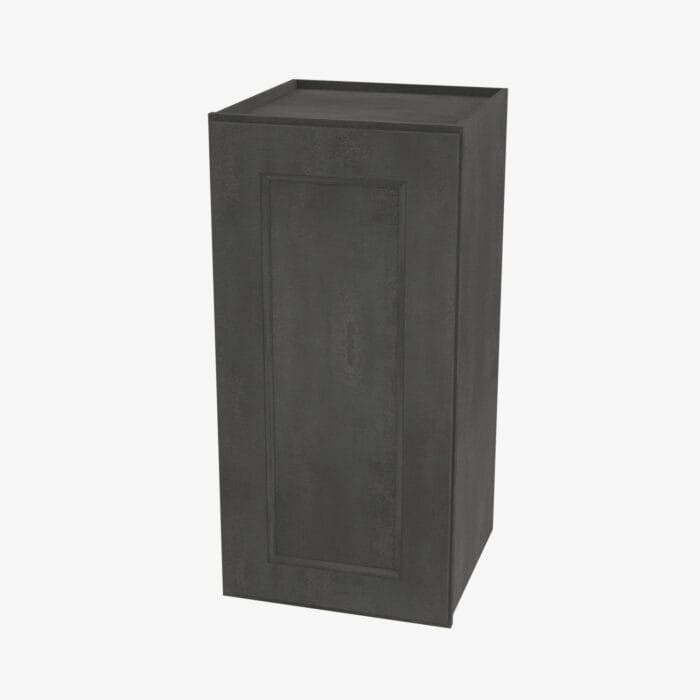TS-W1236 Single Door 12 Inch Wall Cabinet | Townsquare Grey
