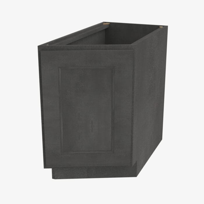 TS-BTC12L Single Door 12 Inch Base Transitional Cabinet Left | Townsquare Grey