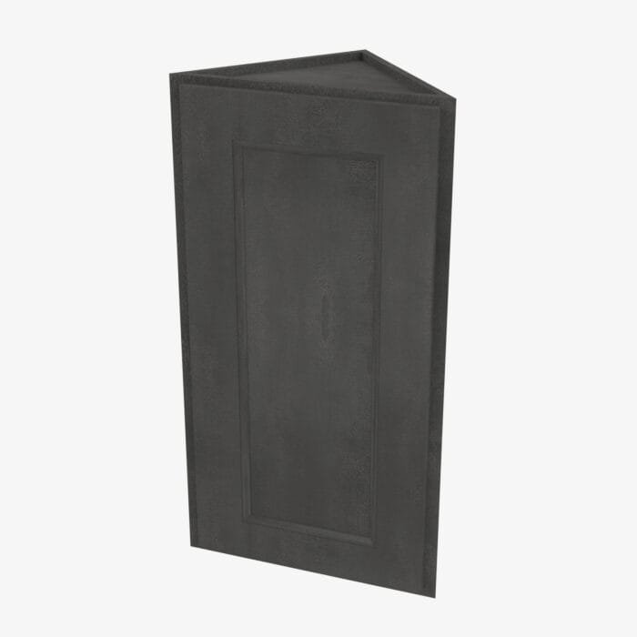 TS-AW42 Single Door 42 Inch Wall Angle Corner Cabinet | Townsquare Grey