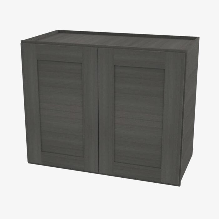 AG-W2436B Double Door 24 Inch Wall Cabinet | Greystone Shaker