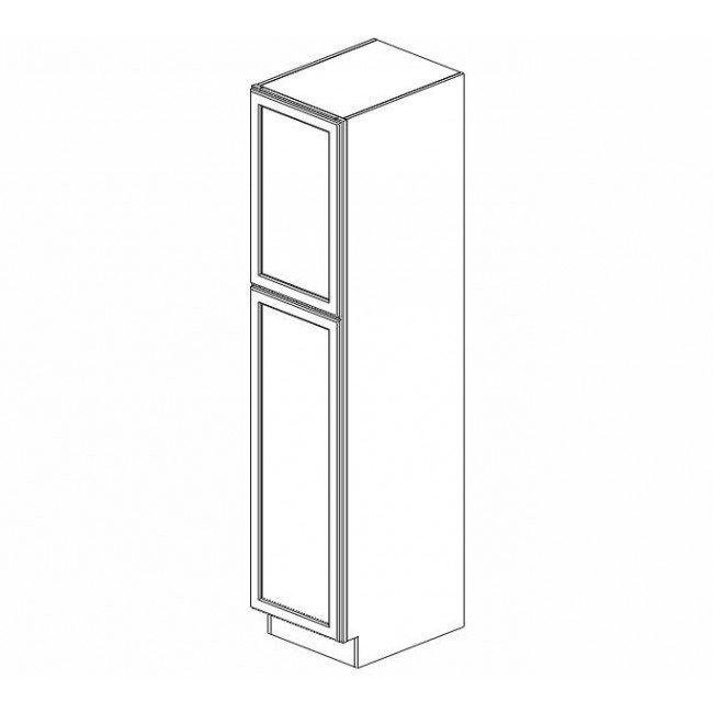 AB-WP1596 Tall Wall Pantry Cabinet | TSG Forevermark Lait Grey Shaker