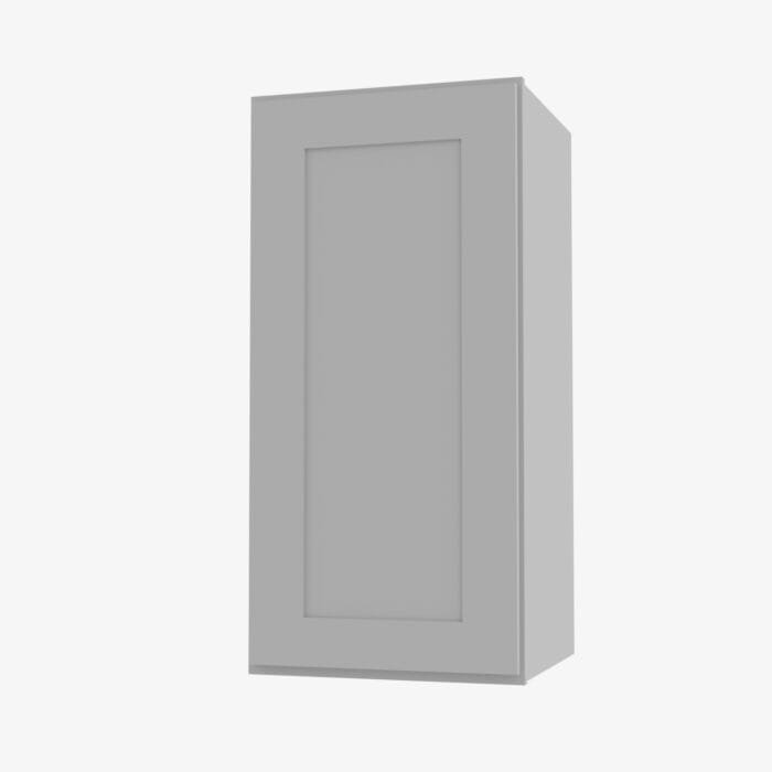 AB-W0936 Single Door 9 Inch Wall Cabinet | Lait Grey Shaker