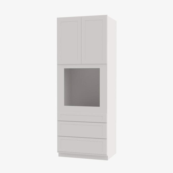AW-OC3396B 33 Inch Tall Oven Cabinet | Ice White Shaker