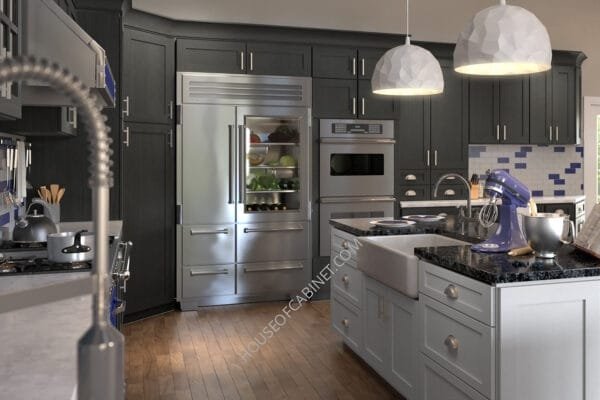 Greystone Shaker Kitchen Cabinet Collection