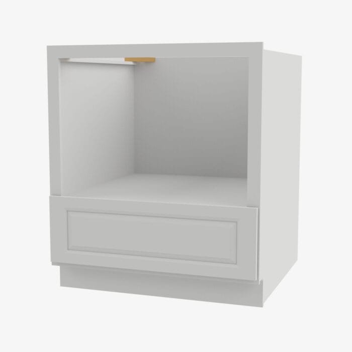 GW-B30MW (30"W) 30 Inch Microwave Base Cabinet | Gramercy White