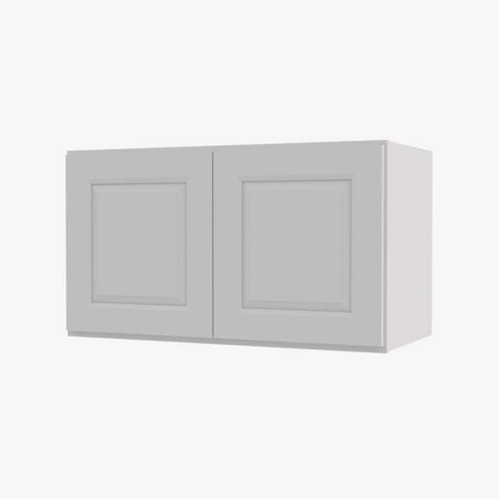 GW-W2418B Double Door 24 Inch Wall Cabinet | Gramercy White