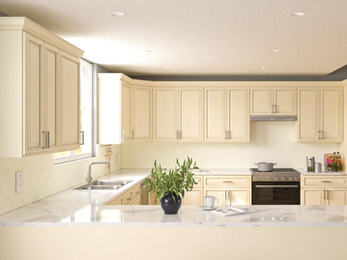Signature Pearl Kitchen Cabinet Collection