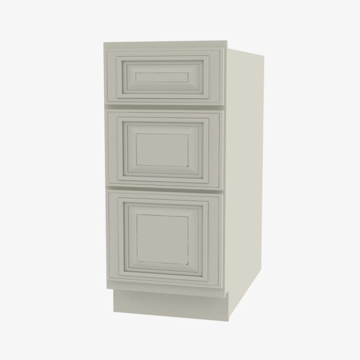 SL-DB15 3 15 Inch 3 Drawer Pack Base Cabinet | Signature Pearl
