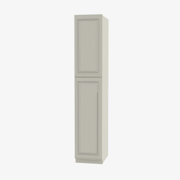 SL-WP1584 Double Door 15 Inch Tall Wall Pantry Cabinet | Signature Pearl
