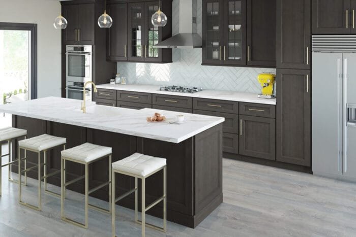 Townsquare Grey Kitchen Cabinet Collection