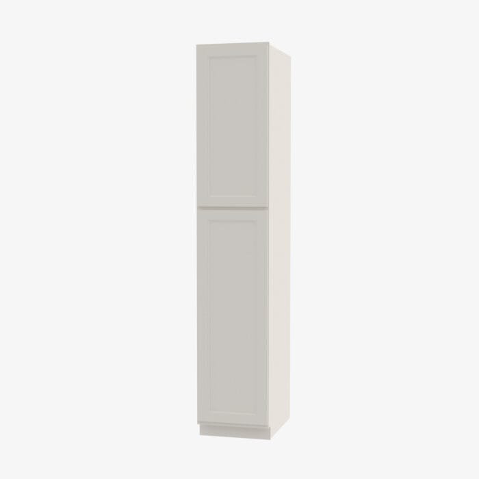 TQ-WP1884 Double Door 18 Inch Tall Wall Pantry Cabinet | Townplace Crema