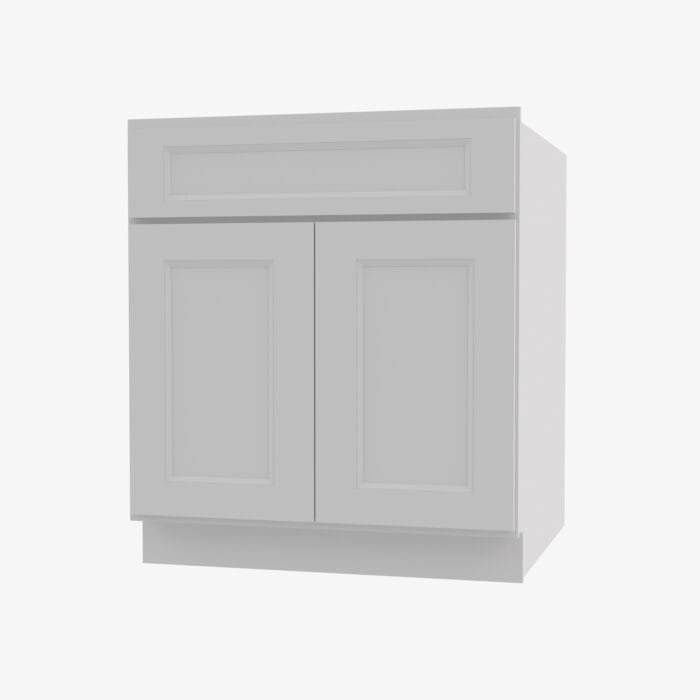 TW-B30B Double Door 30 Inch Base Cabinet | Uptown White