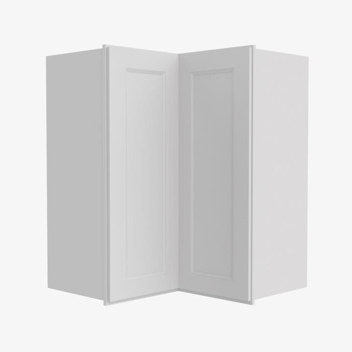 TW-WSQ2436 24 Inch Easy Reach Wall Corner Cabinet | Uptown White
