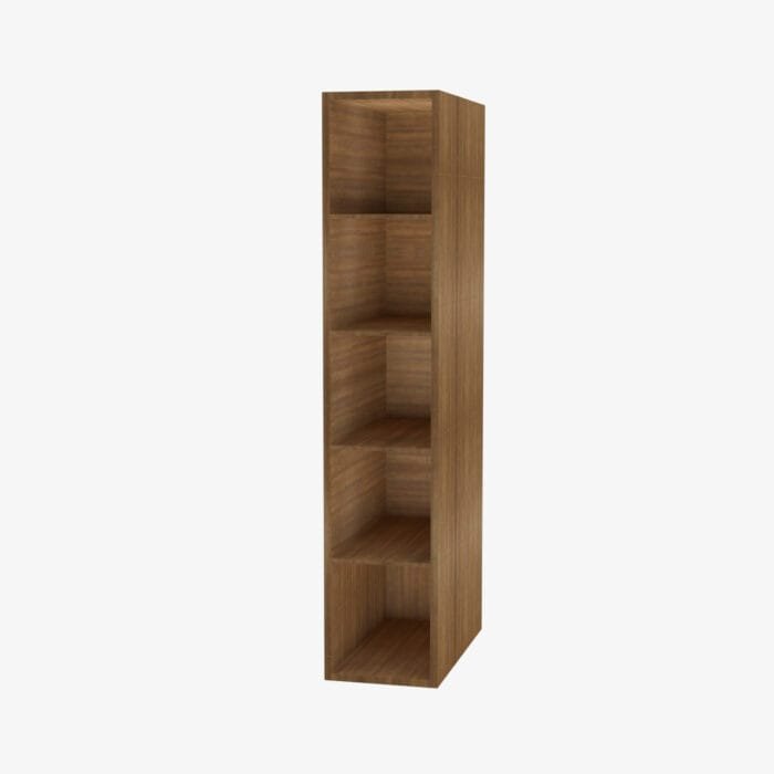 AR-WC630 6 Inch Wall Cube Cabinet with 5 Cubes | Woodland Brown Shaker