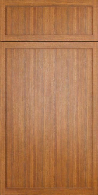 PR-BDCF36K-FL Single Door 36 Inch Base Diagonal Corner Floor Cabinet | Petit Brown