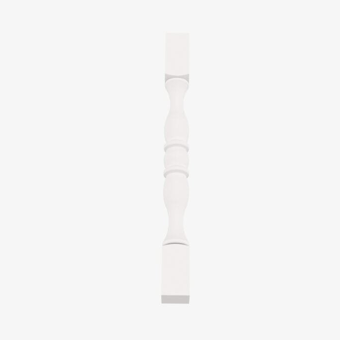 PW-TP3/WF34-1/2″ Full Decor Leg with Wall Filler | TSG Forevermark Petit White